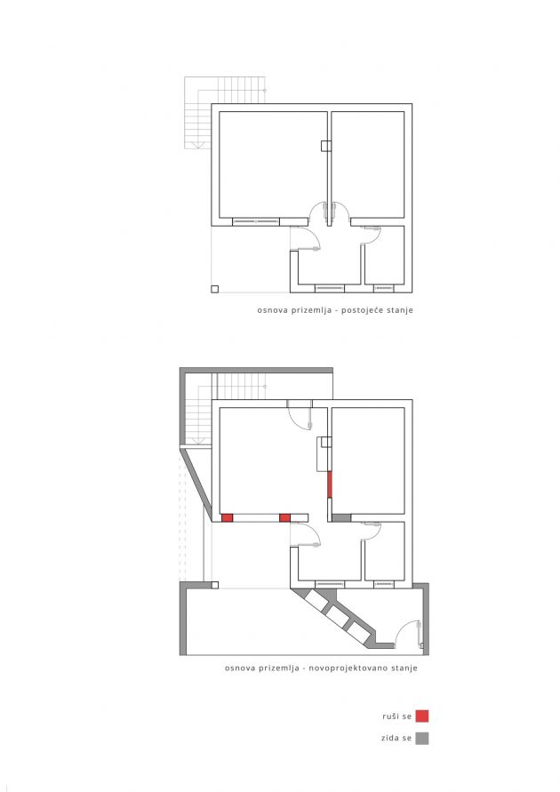 Prizemlje: Rušenje, zidanje