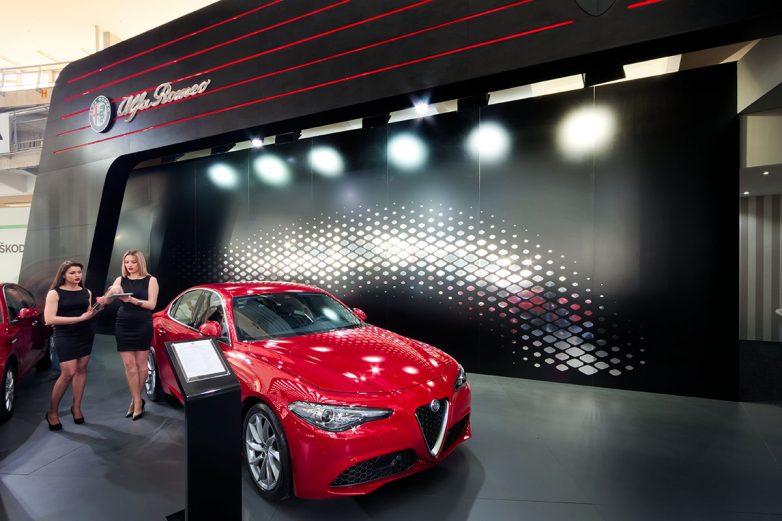 Alfa Romeo sajamski štand