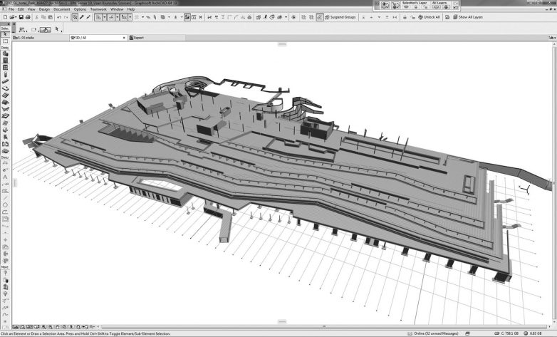Grand Park Hotel Rovinj projektovan je u ArchiCAD-u