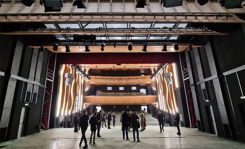 Velika koncertna dvorana u Muzičkoj i Baletskoj školi u Novom Sadu; Foto: Gradnja.rs