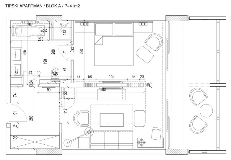Tipski apartaman A Blok