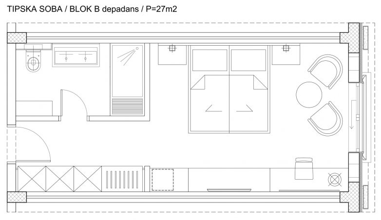 Tipska soba Depadans
