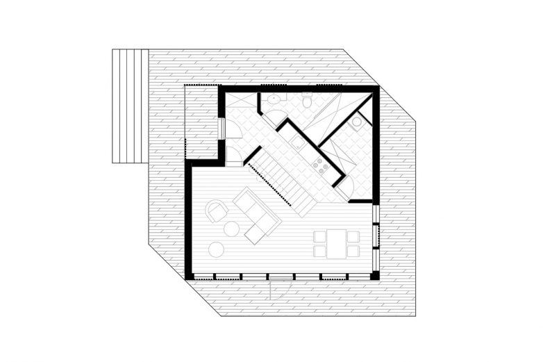 Osnova drvene montažne kuće