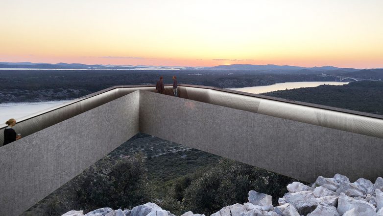 Betonska konzola omogućiće sjajan pogled u 360 stepeni; Foto: NFO