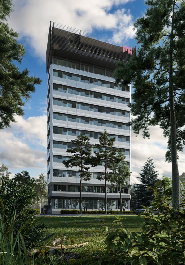 Budući izgled kule Novkabela; Render: MAG arhitektura 