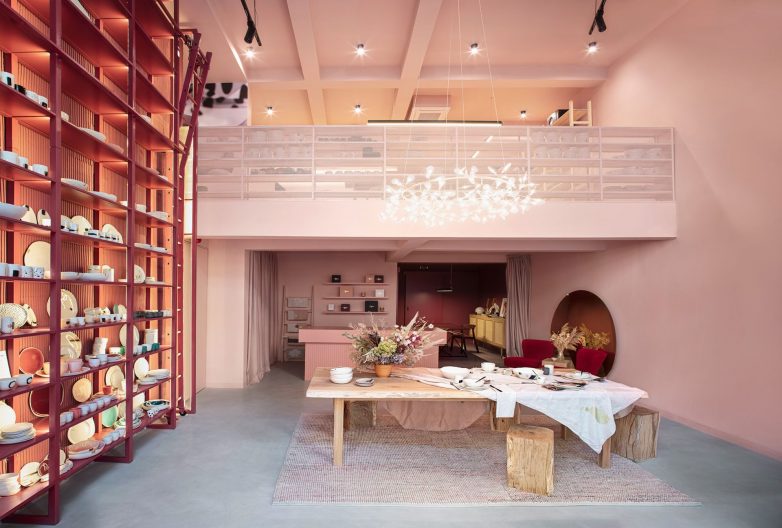 Enterijer prodavnice Boya Porcelain u Beogradu; Foto: Lumina Images