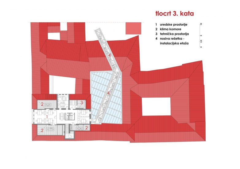 Osnova trećeg sprata