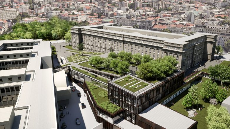 Budući izgled beogradskog ETF-a; Rendering: 4 MIND