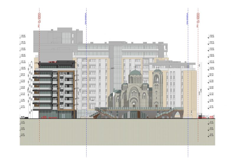 Fasade budućih objekata
