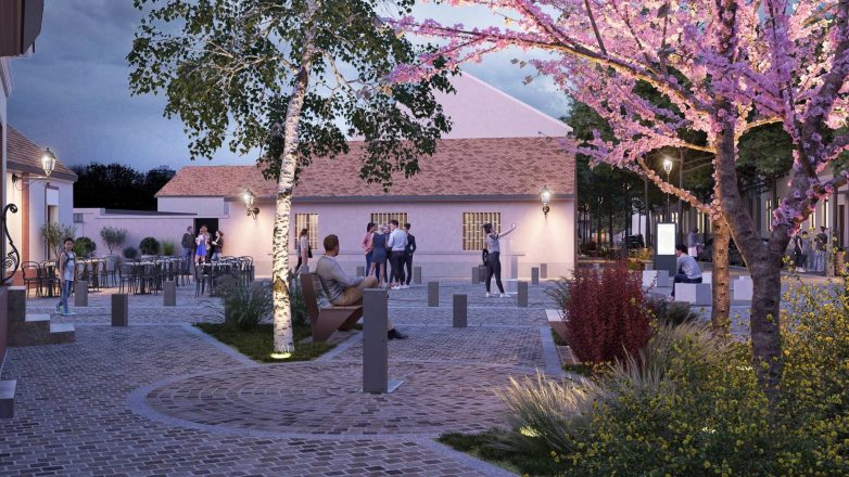 Budući izgled Almaškog kraja u Novom Sadu; Rendering: DBA