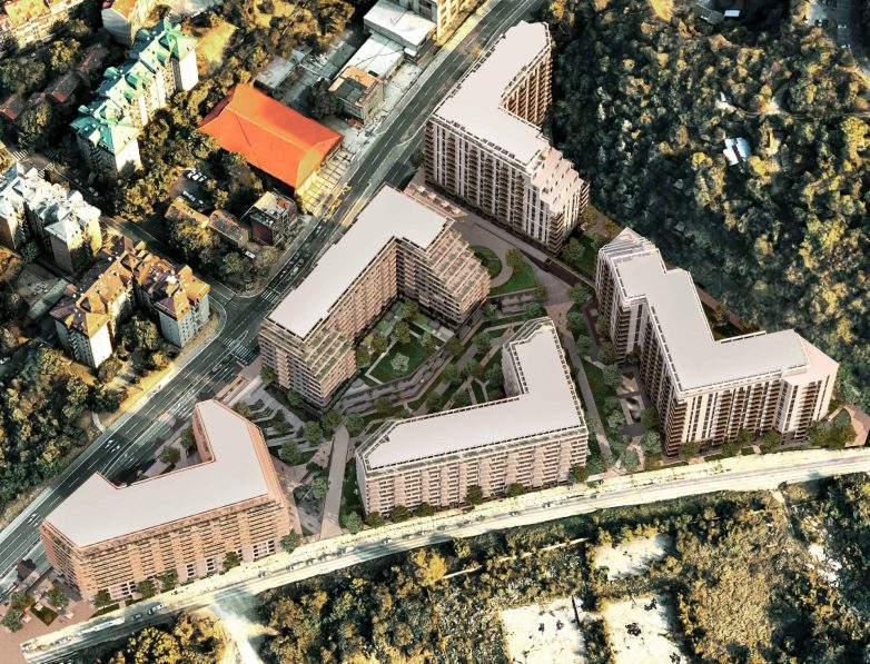 Budući kompleks Victory Gardens; Vizuelizacija: Urbanistiq