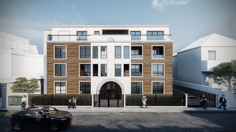 Planirani stambeni oobjekat na Vračaru; Vizuelizacija: Bauprojekt