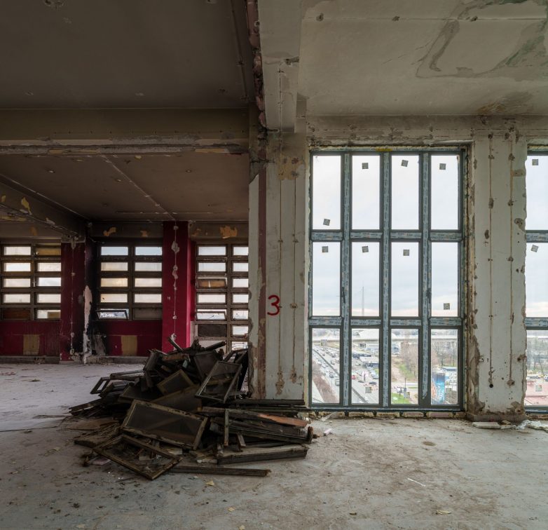 Gradilište snimljeno 19. januara 2023; Foto: Miloš Martinović