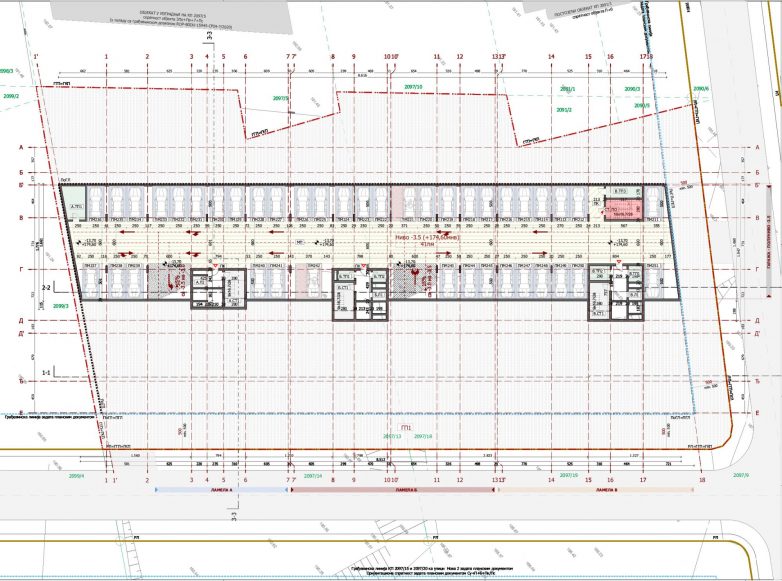 Osnova podrumske etaže Po4