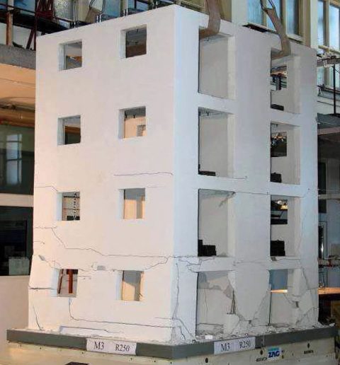 Model M3 – faza rušenja; Foto: Xella