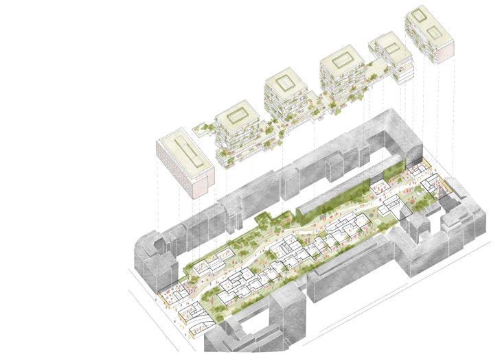 Promenada – aksonomentrija