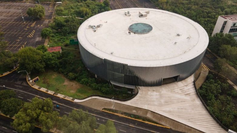 Pogled na objekat iz vazduha; Foto: César Belio/Mariola Soberon