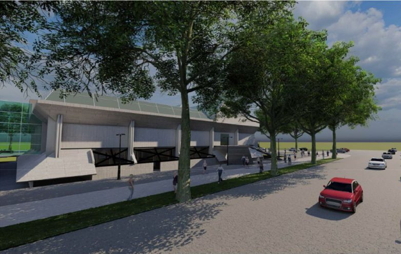 Umesto tezgi - garaža; Vizuelizacija: Yugo Biro