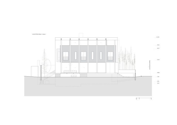 Jugoistočni presek – izgled