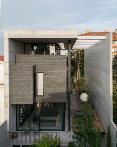 Kuća na Senjaku po po projektu Dejana Miljkovića; Foto: Relja Ivanić