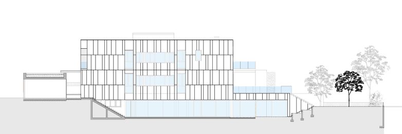 Bočni izgled; Fasada: Biro VIA