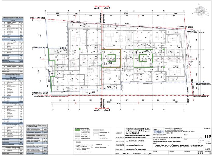 Osnova povučenog/4. sprata