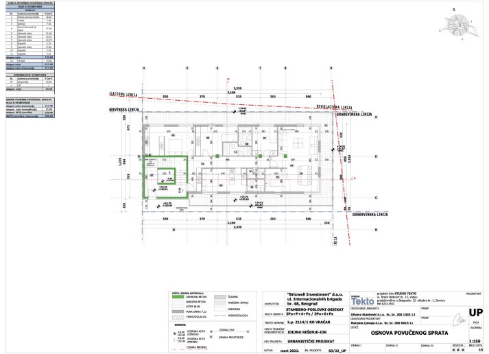 Osnova povučenog sprata