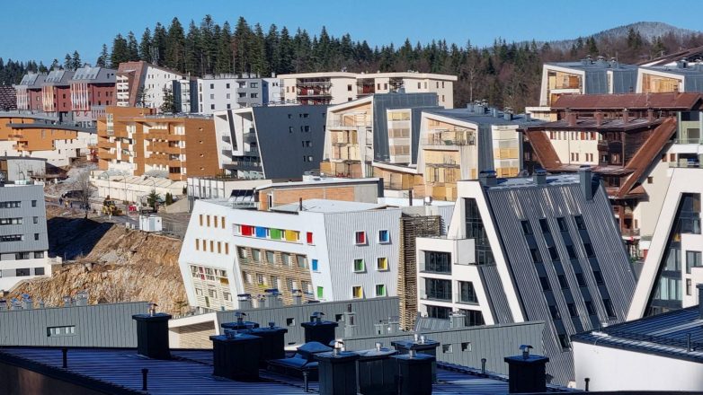 Krovovi Bjelašnice; Foto: AK za Gradnju