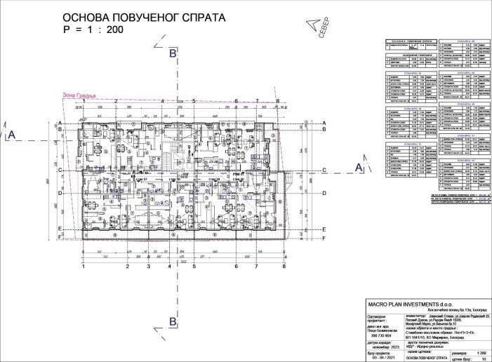 Osnova povučenog sprata