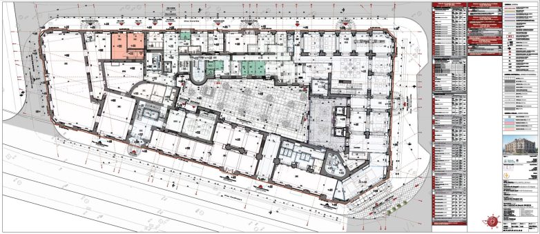 Hotel Bristol – osnova prizemlja 