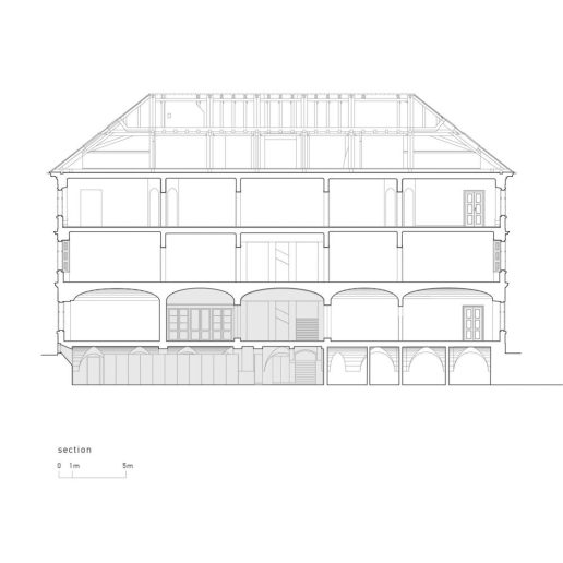 Podužni presek kroz objekat