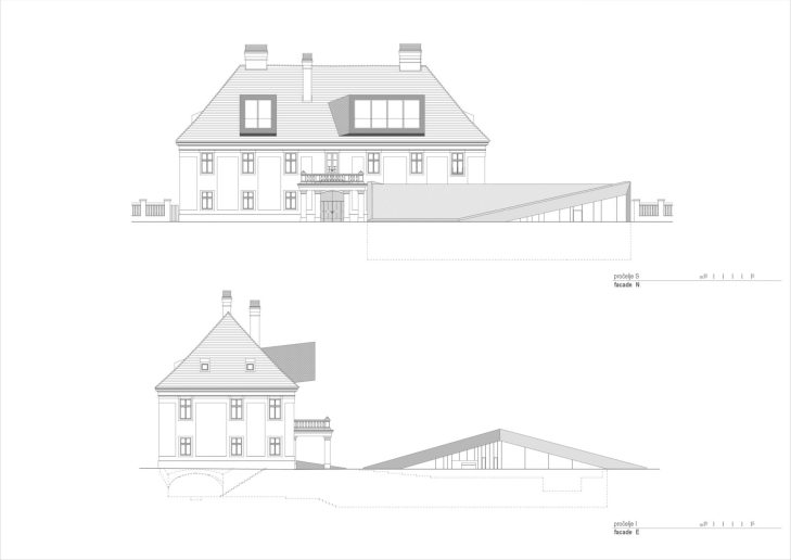 Severna i istočna fasada