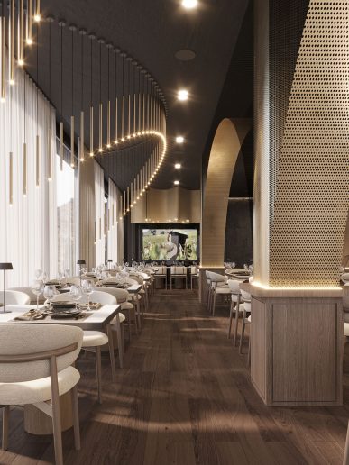 Degustaciona sala | Render: Pujo A&D