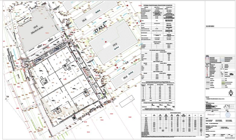 Situacioni plan sa osnovom suterena
