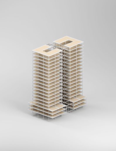 TEN i Durig – OASE Tower model | Izvor: TEN