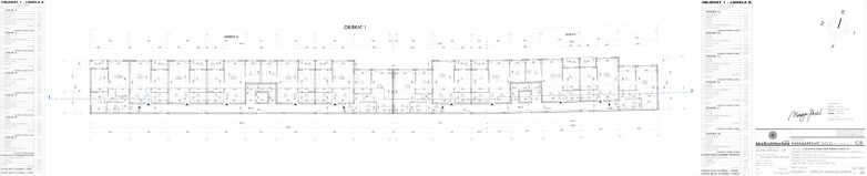 Objekat 1 – osnova drugog sprata