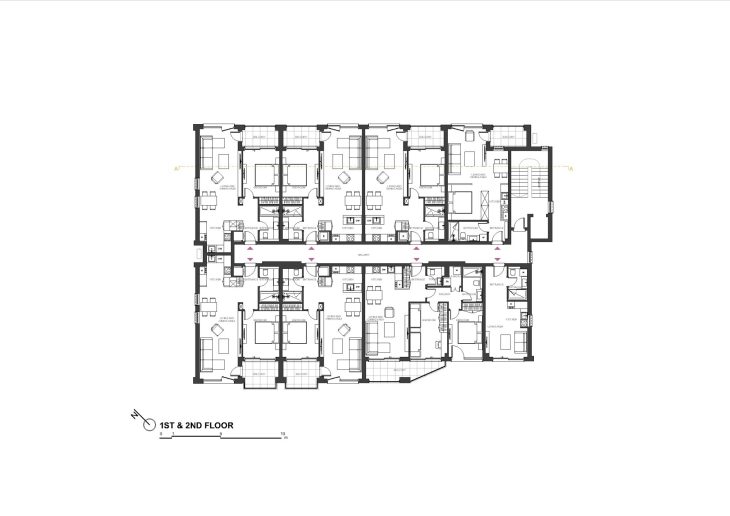 Osnova 1. i 2. sprata